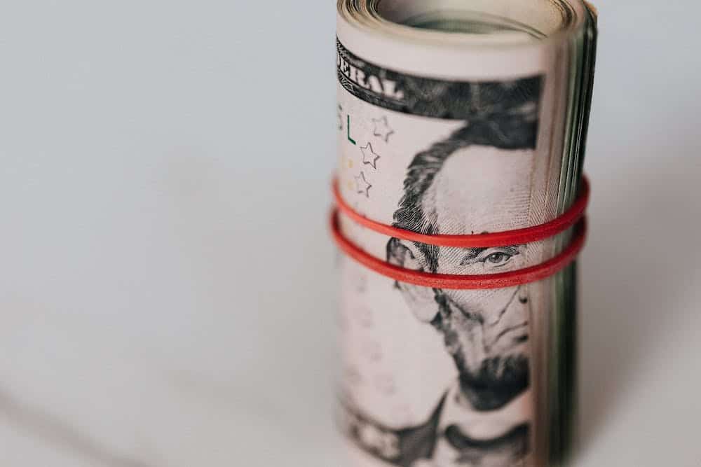 photo of cash on the table